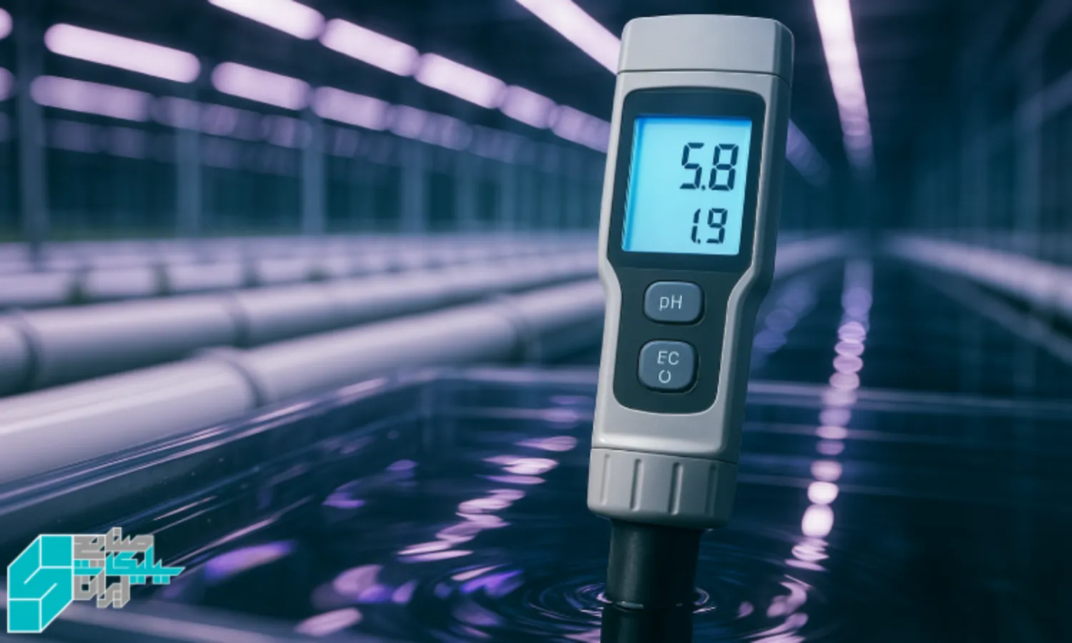 اثر بر pH و EC