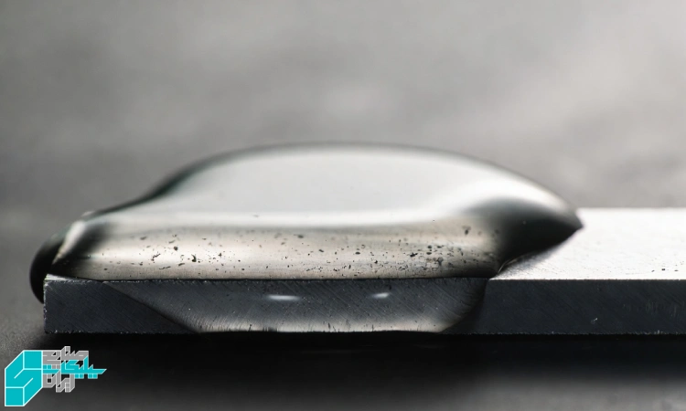 ترشوندگی مناسب پرایمر سیلیکاتی روی فولاد تمیز