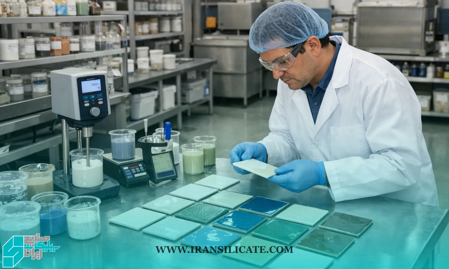 سیلیکات پودری در لعاب، کیفیت سطح را چطور تغییر می دهد