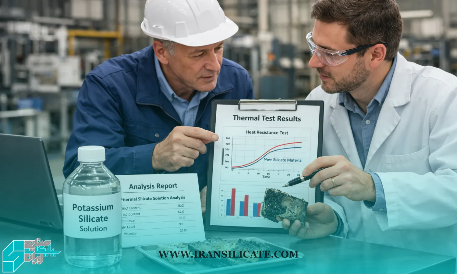 تفاوت با سیلیکات سدیم مایع در شرایط گرم، بدون شعار و اغراق