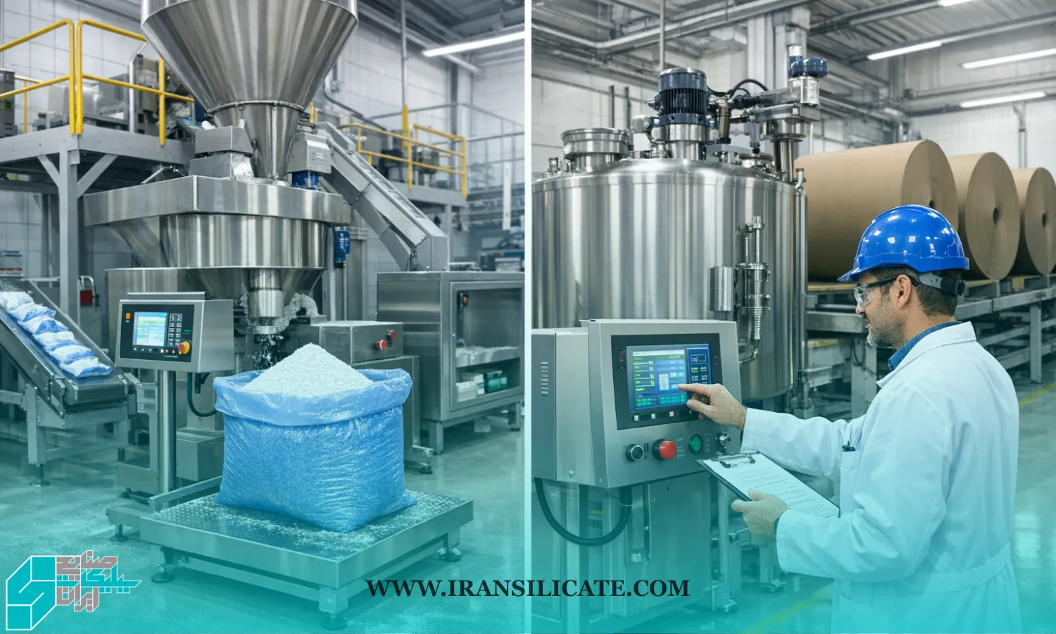 تفاوت سیلیکات سدیم پودری سبک و سنگین در صنایع شوینده و کارتن سازی