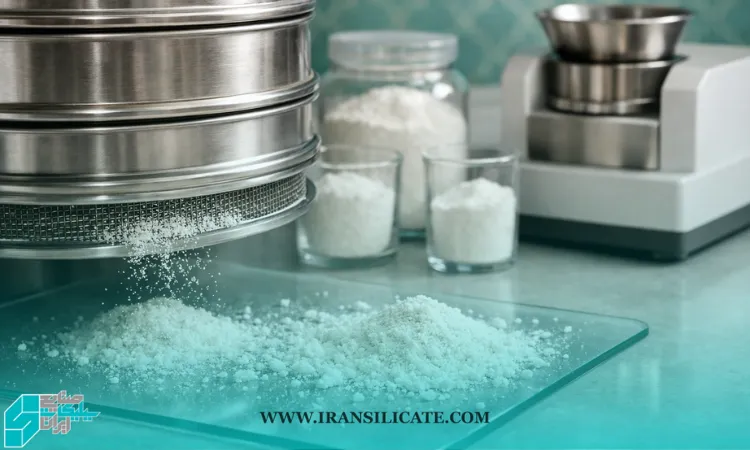 اندازه ذرات و دوزینگ در عملکرد سیلیکات سدیم پودری