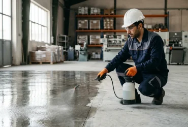 روش استفاده از محلول‌های سیلیکاتی برای سخت‌کردن سطح بتن