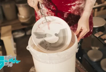 افزایش درخشندگی لعاب چینی با سیلیکات پتاسیم