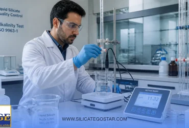 آزمون سریع کنترل قلیائیت سیلیکات مایع