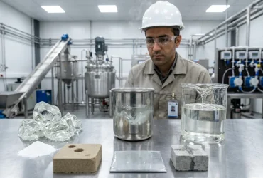 تفاوت ساختاری سیلیکات سدیم جامد و مایع در کاربردهای صنعتی