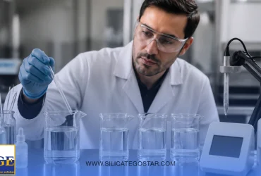 نسبت سیلیس به اکسید سدیم چه تأثیری بر خواص سیلیکات سدیم دارد؟